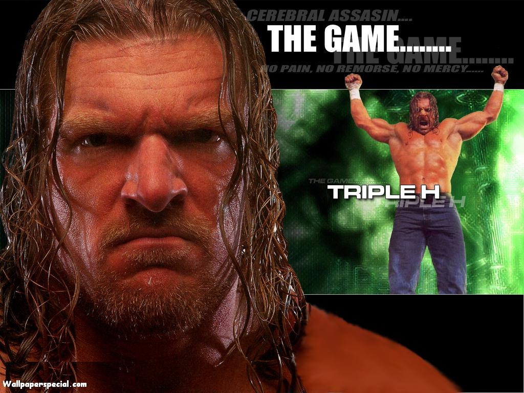 Sports Stars Wwe Triple H Wallpaper