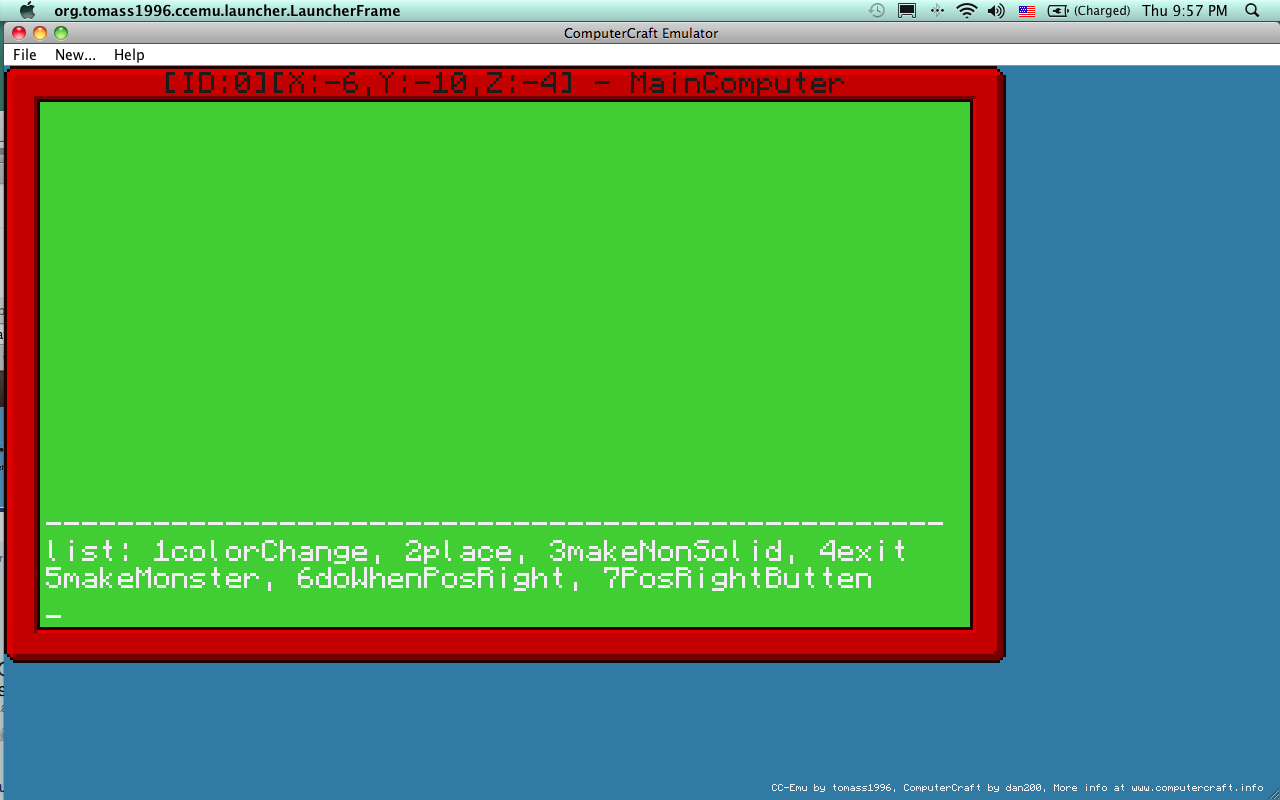 Lua Glitch Screen Goes Green When Setting The Cursor Pos
