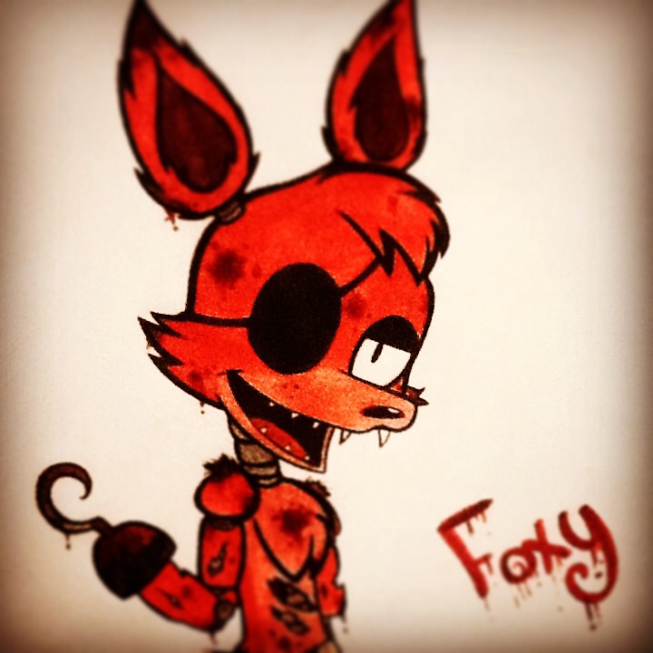 Foxy The Pirate Fox By Blossom Pop