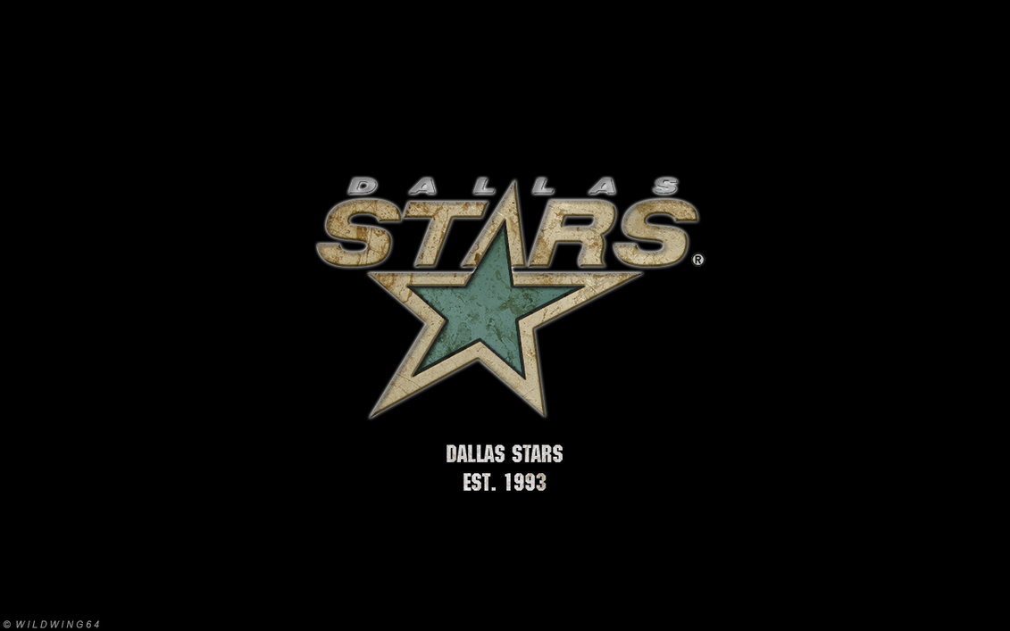 Dallas Stars   Metallic logo wallpaper by wildwing64 on