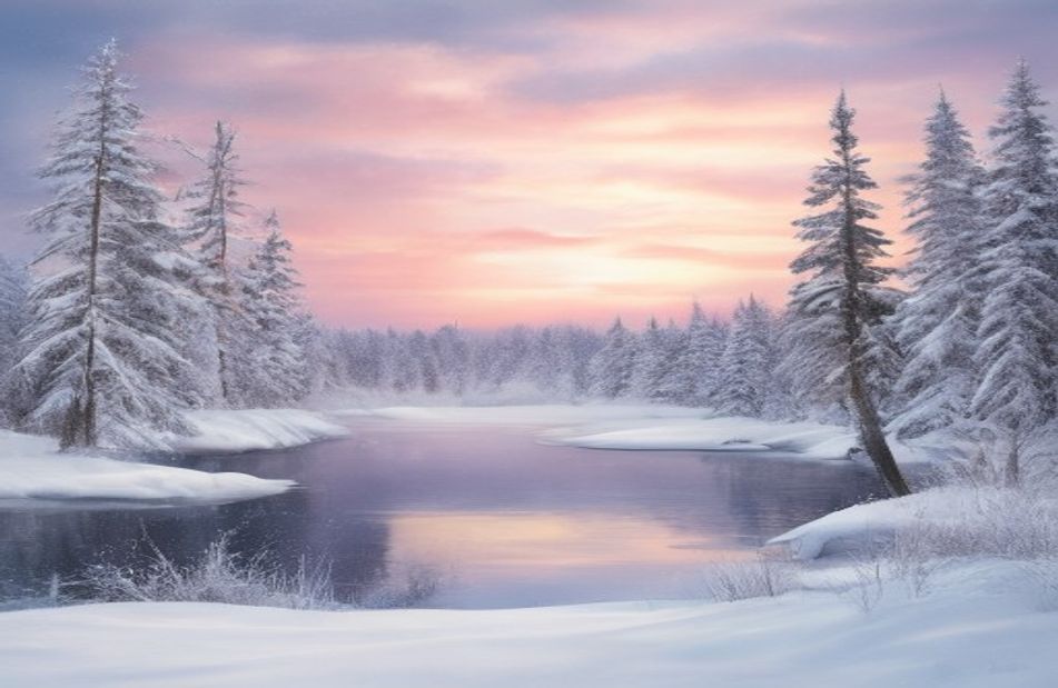 Winter Scene Wallpaper