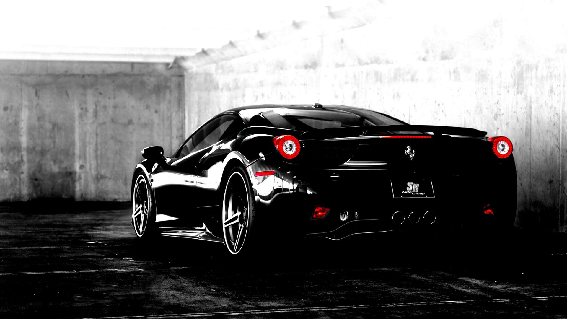 Black Ferrari Wallpaper Hd For Desktop   image 96 1920x1080