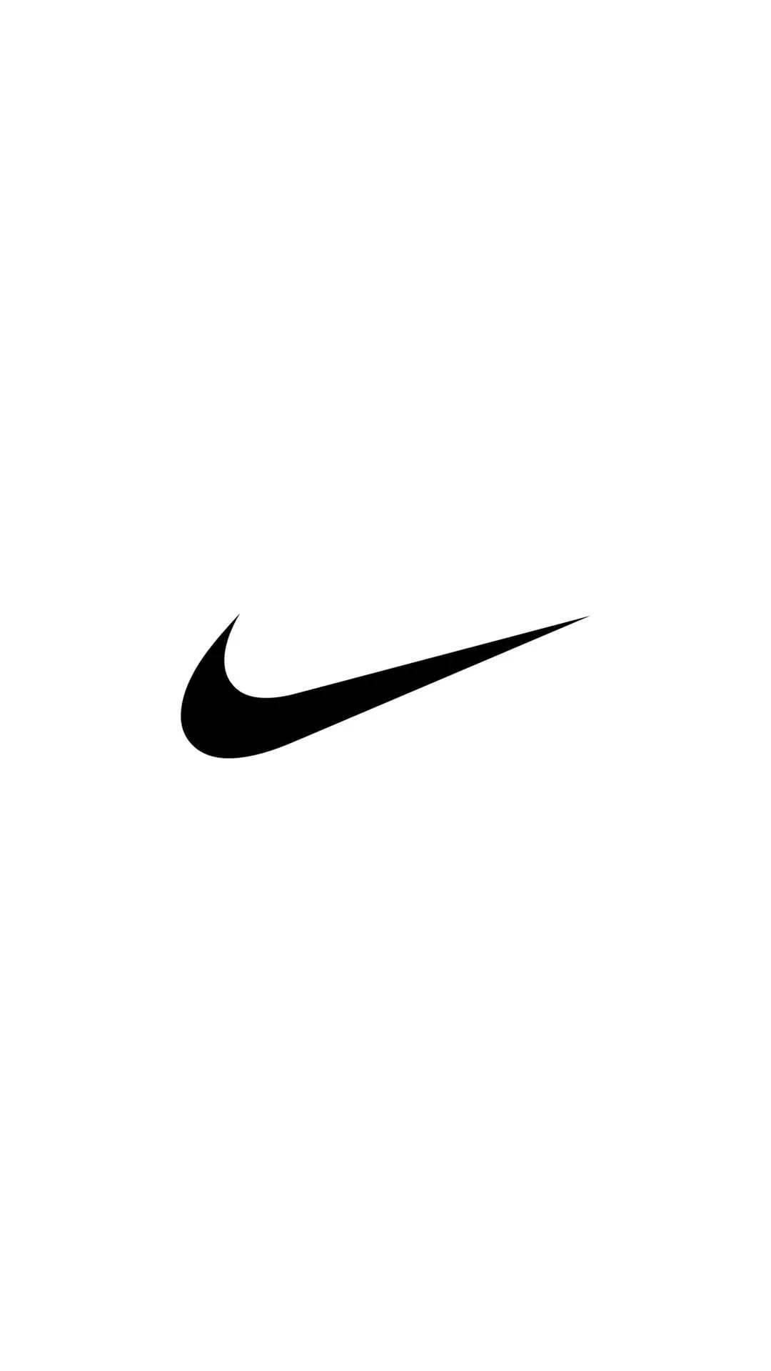 Black Nike iPhone Logo Wallpaper
