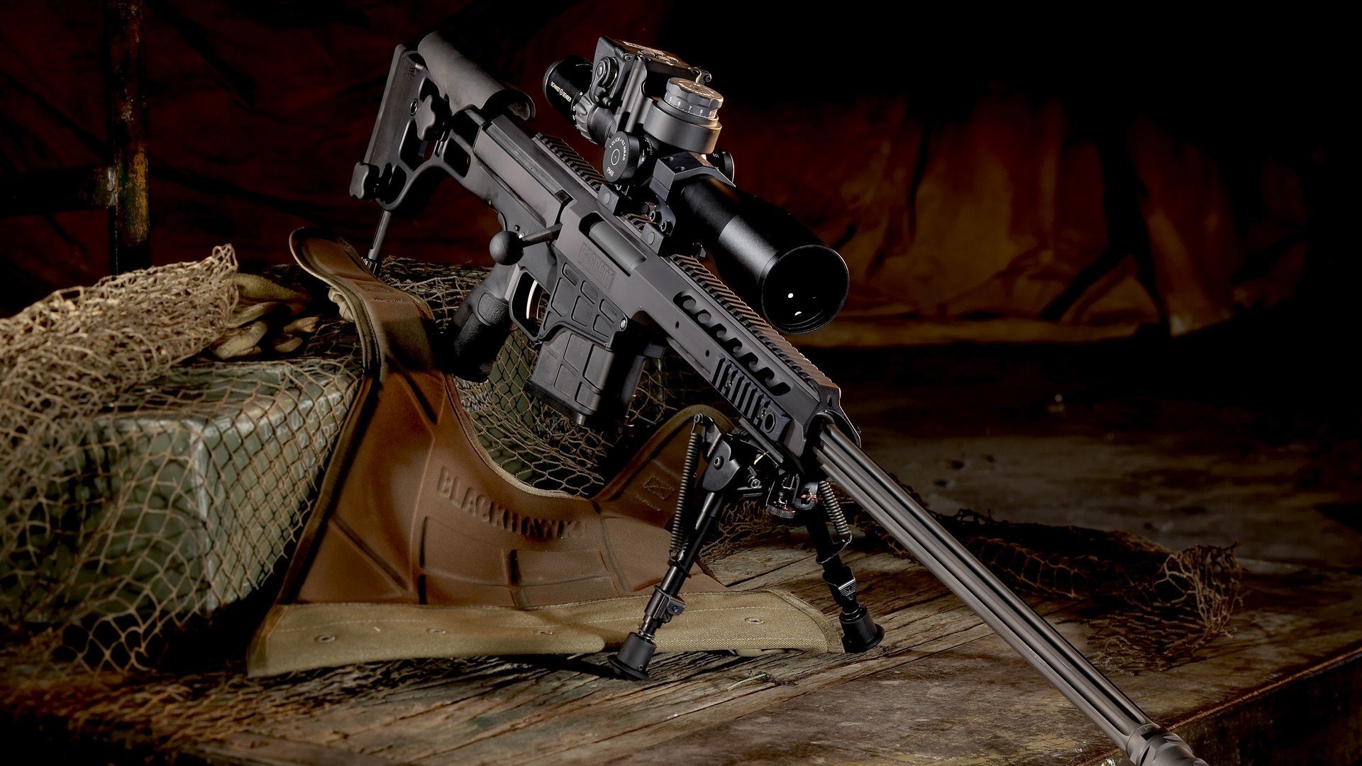 Barrett M98b Sniper Rifle HD Wallpaper Desktop And