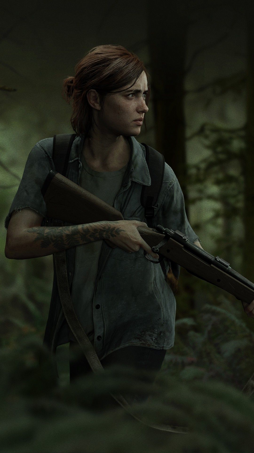 37 The Last Of Us Part Ii Video Game Ellie Wallpapers On Wallpapersafari