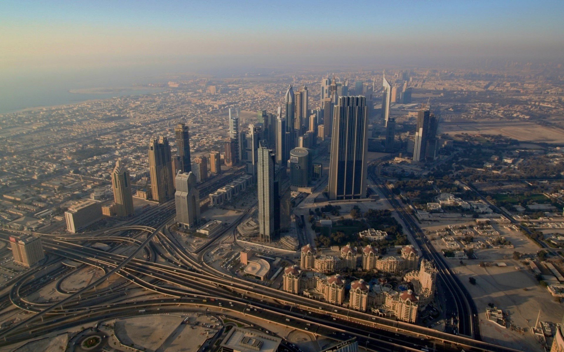 Dubai Aerial View wallpapers Dubai Aerial View stock photos