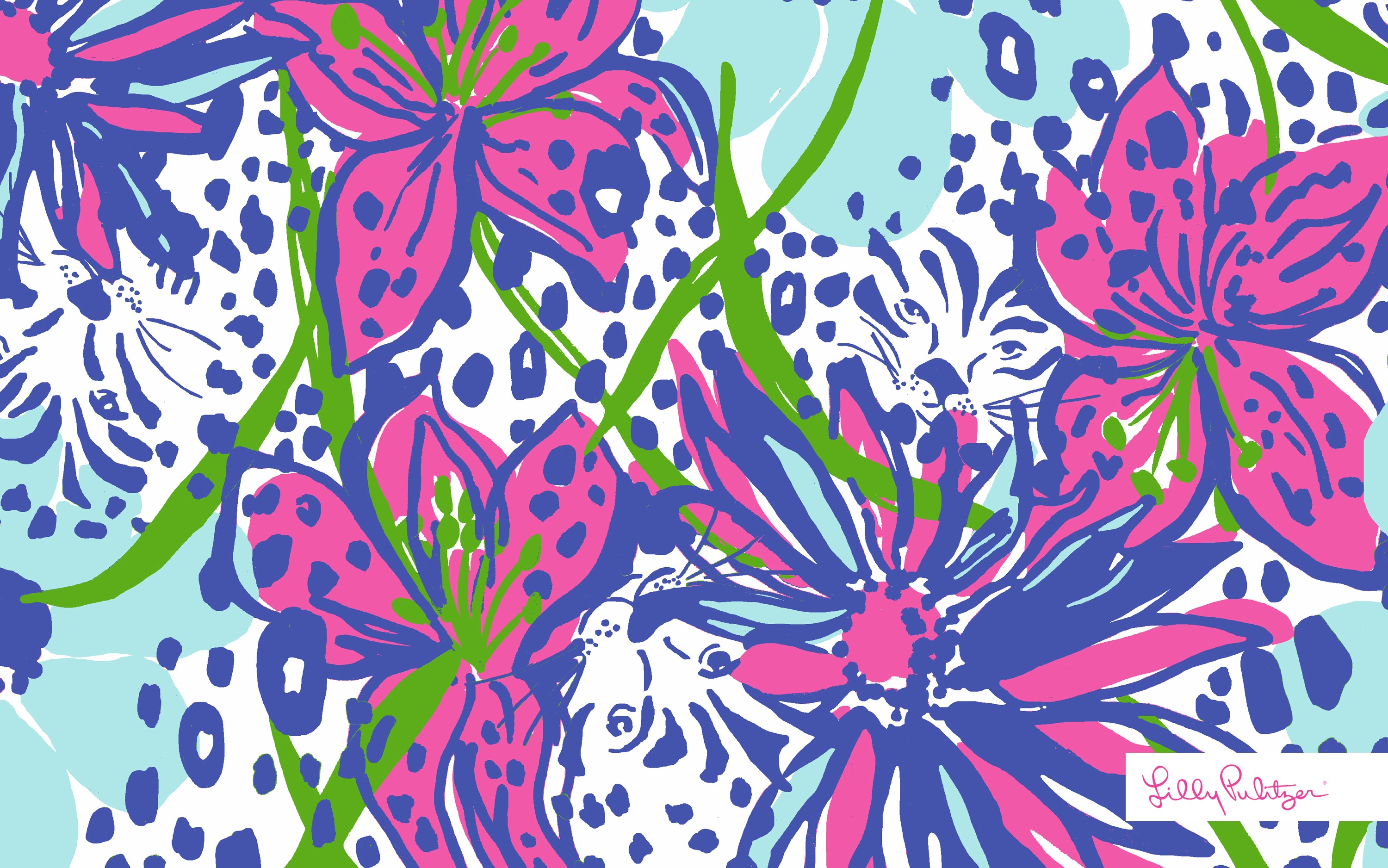 Lilly Pulitzer Wallpaper Lulu Print