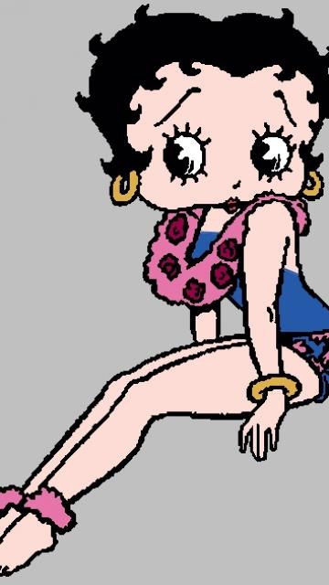 Betty Boop Anime Mobile Wallpaper