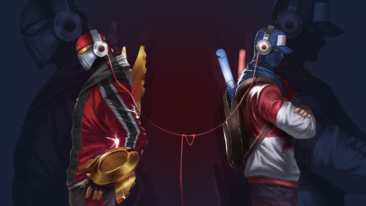 Zed And Shen Wallpaper By Toemass202