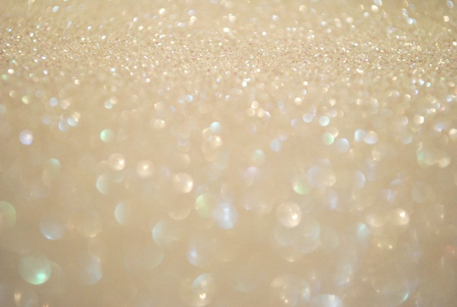 White Glitter Paper Stock By Tyuki San