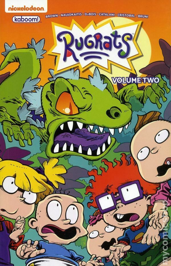 Rugrats Tpb Kaboom Nickelodeon 1st Nm Stock Image In
