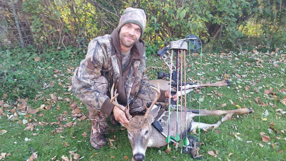Whitetail Buck In Wisconsin By Danial J Hentges Bowhunting