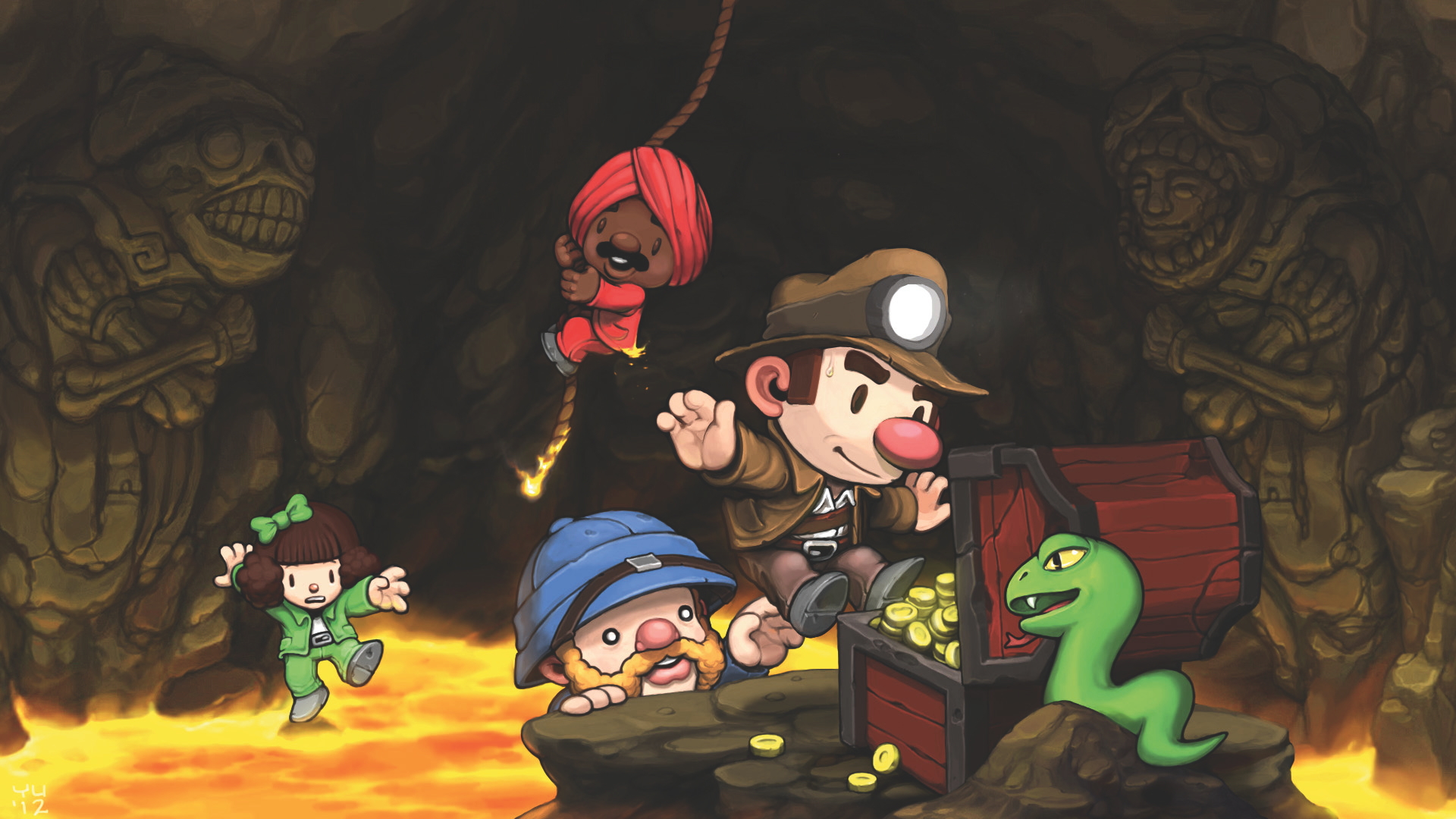 With Canny Algorithms Spelunky S Infinite Challenges Are Fiendish