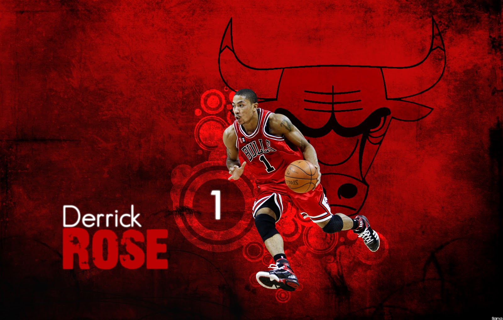 HD Wallpaper Derrick Rose Nba Chicago Bulls Derick