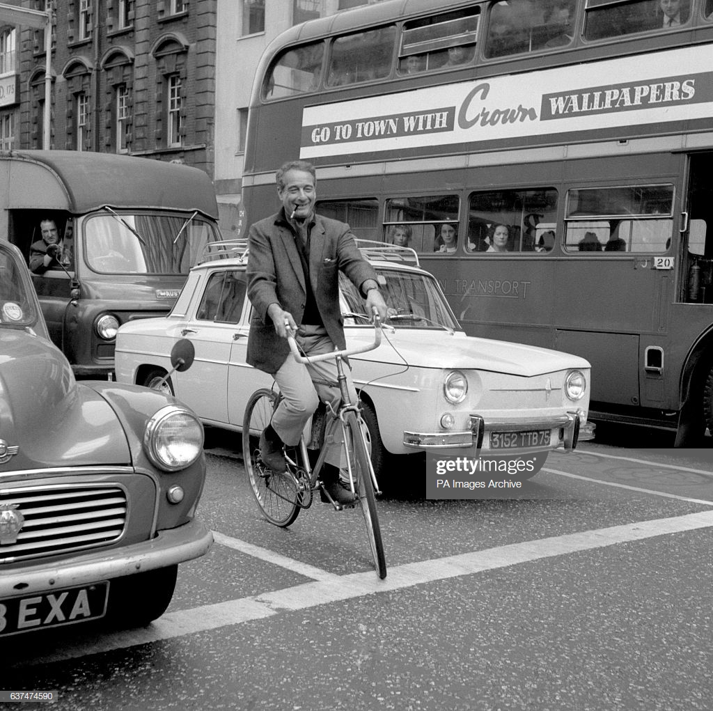 Bicycling Through The London Traffic Victor Borge Brilliant
