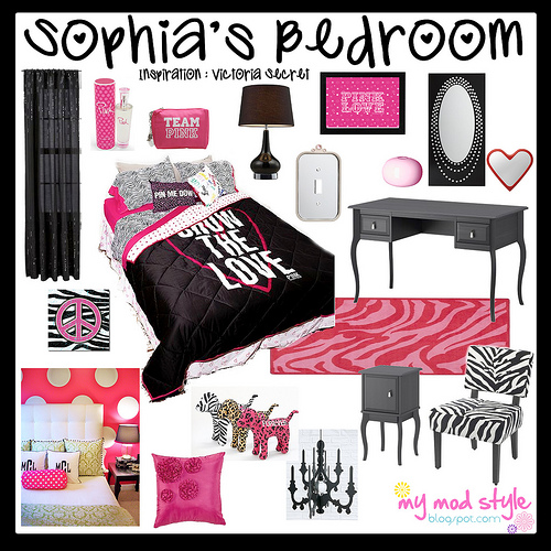 My Mod Style Design Board Victoria Secret Bedroom