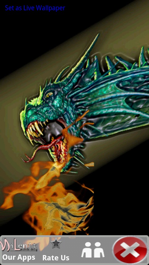  Breathing Dragon Free Live Wallpaper free app download for Android