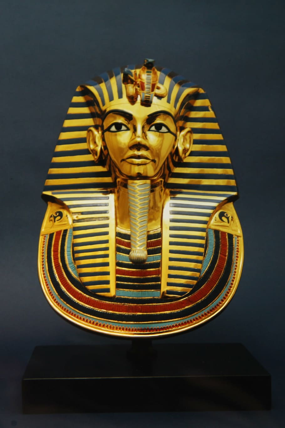 HD Wallpaper Gold Colored Pharaoh Sarcophagus Decor Ancient