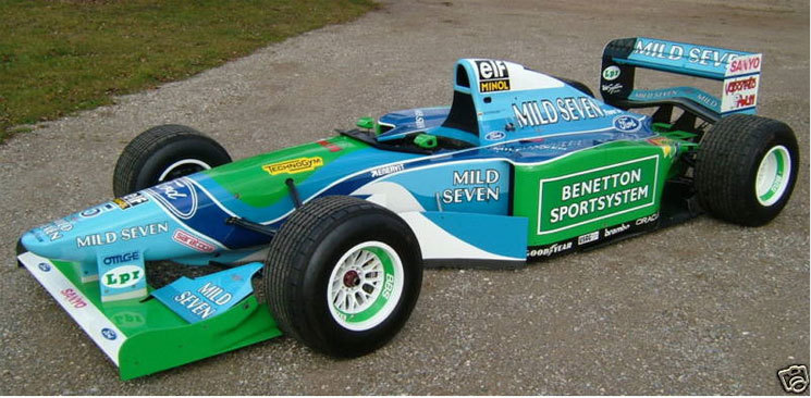 Auktion Rennwagen Von Michael Schumacher Puter Bild