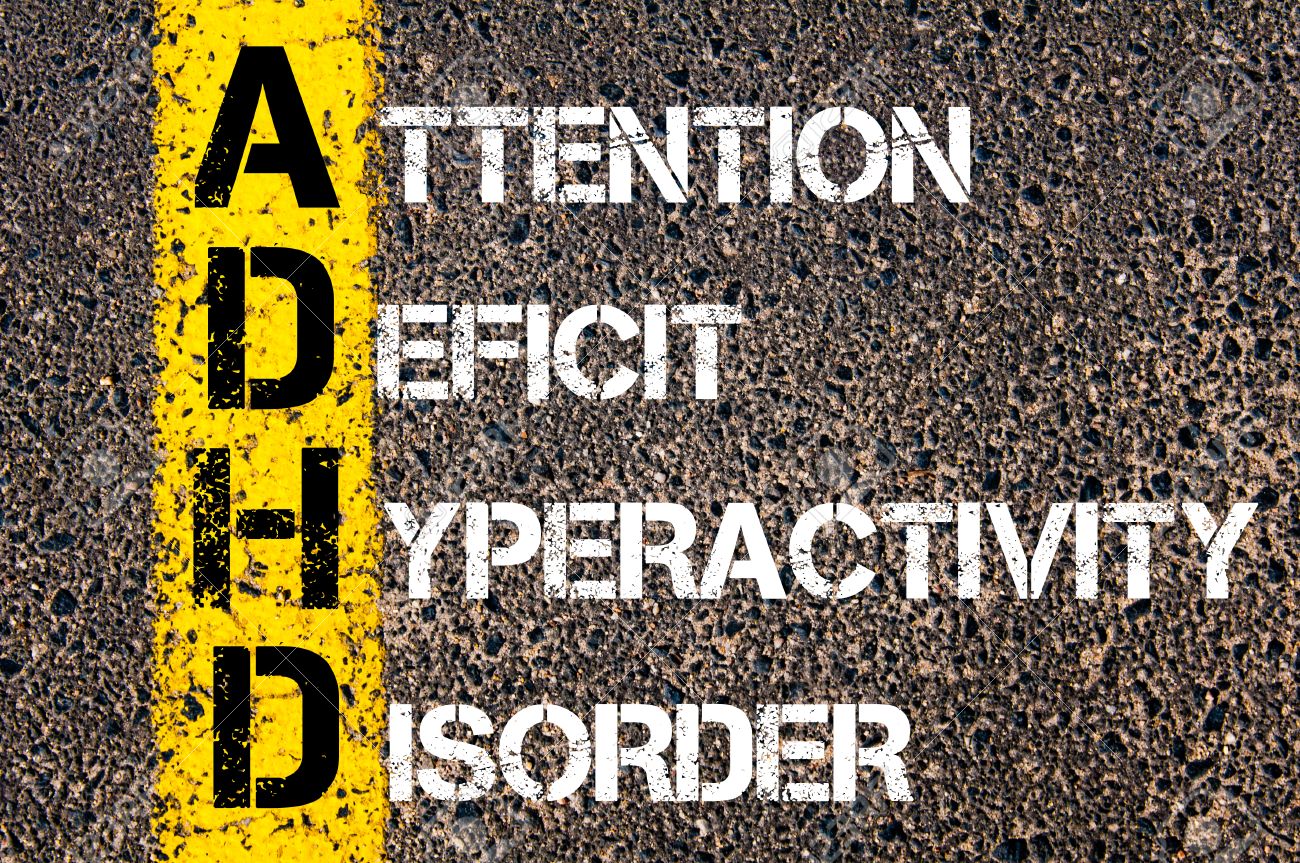 Medical Acronym AdHD As Attention Deficit Hyperactivity Disorder