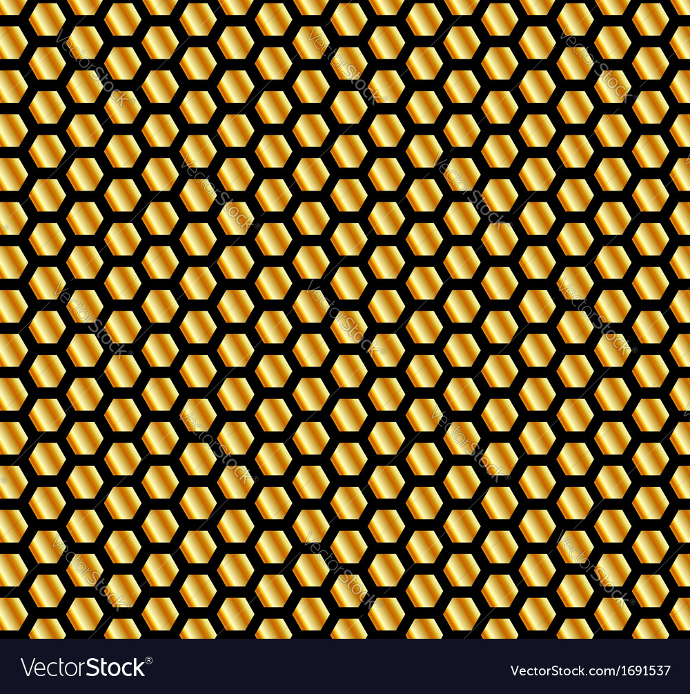 Free download Golden beehive background Royalty Free Vector Image