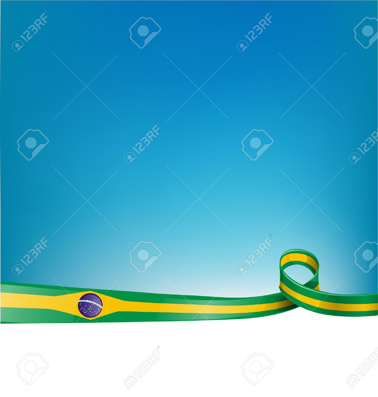 Flag Brazil Background Royalty Cliparts Vectors And Stock