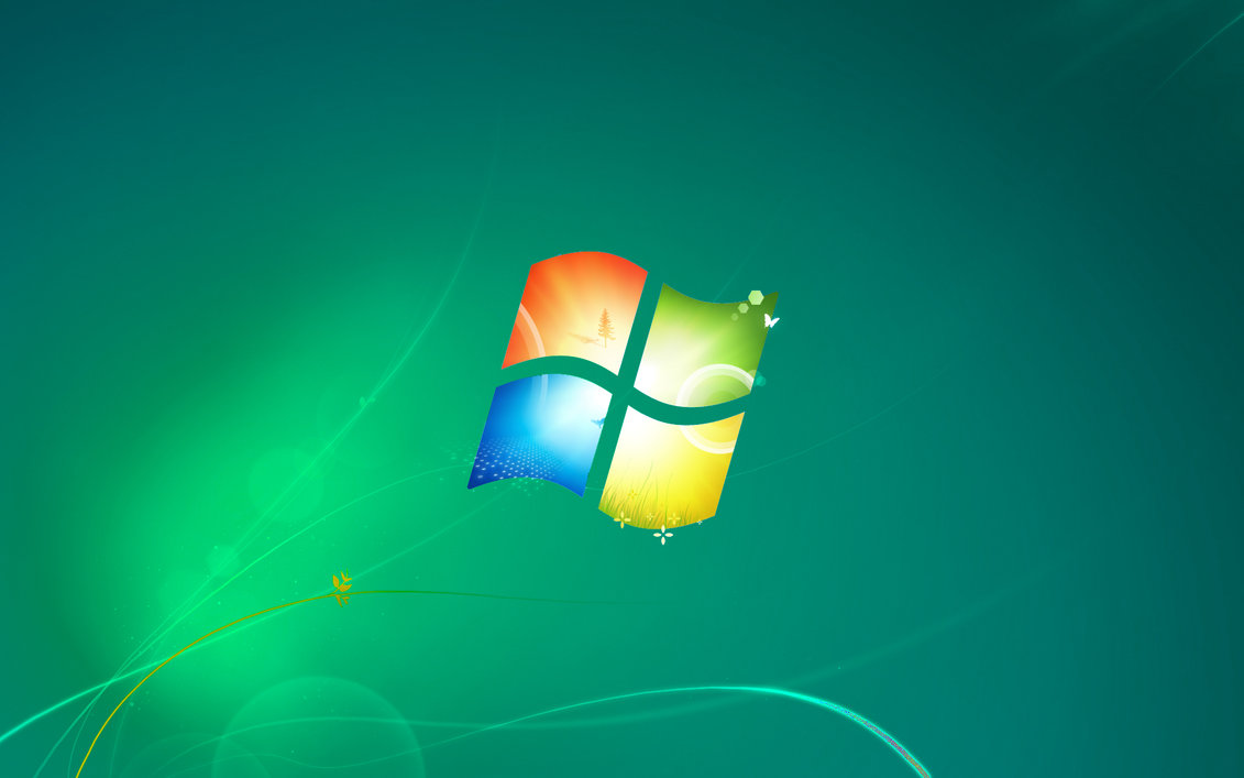 Windows Default Wallpaper Green Version By Dominichulme On