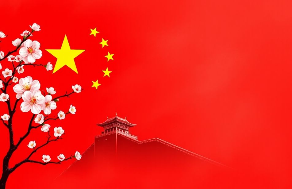 China Flag Wallpaper