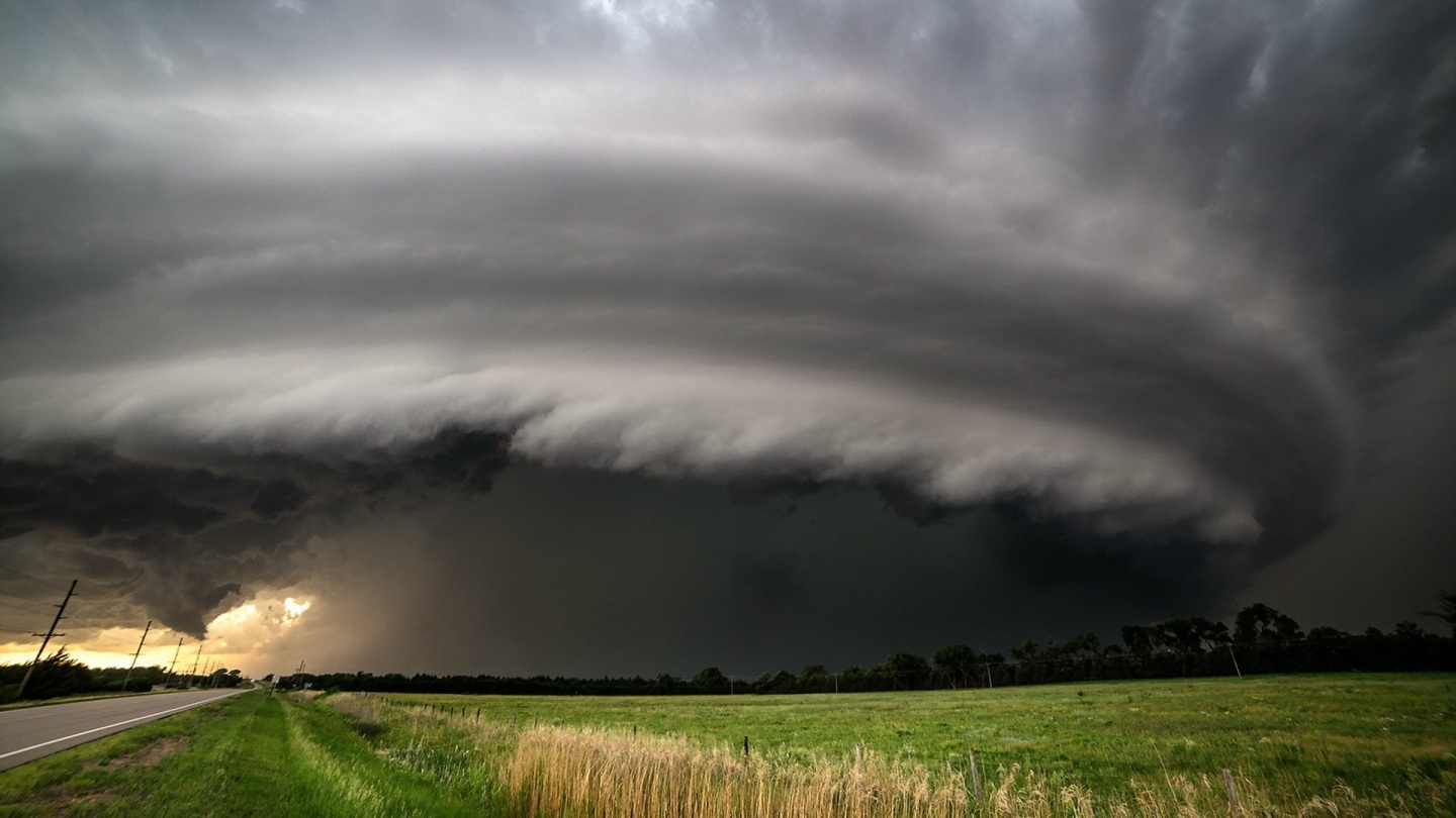Powerful Storm In Nebraska Usa Wallpaper Direct