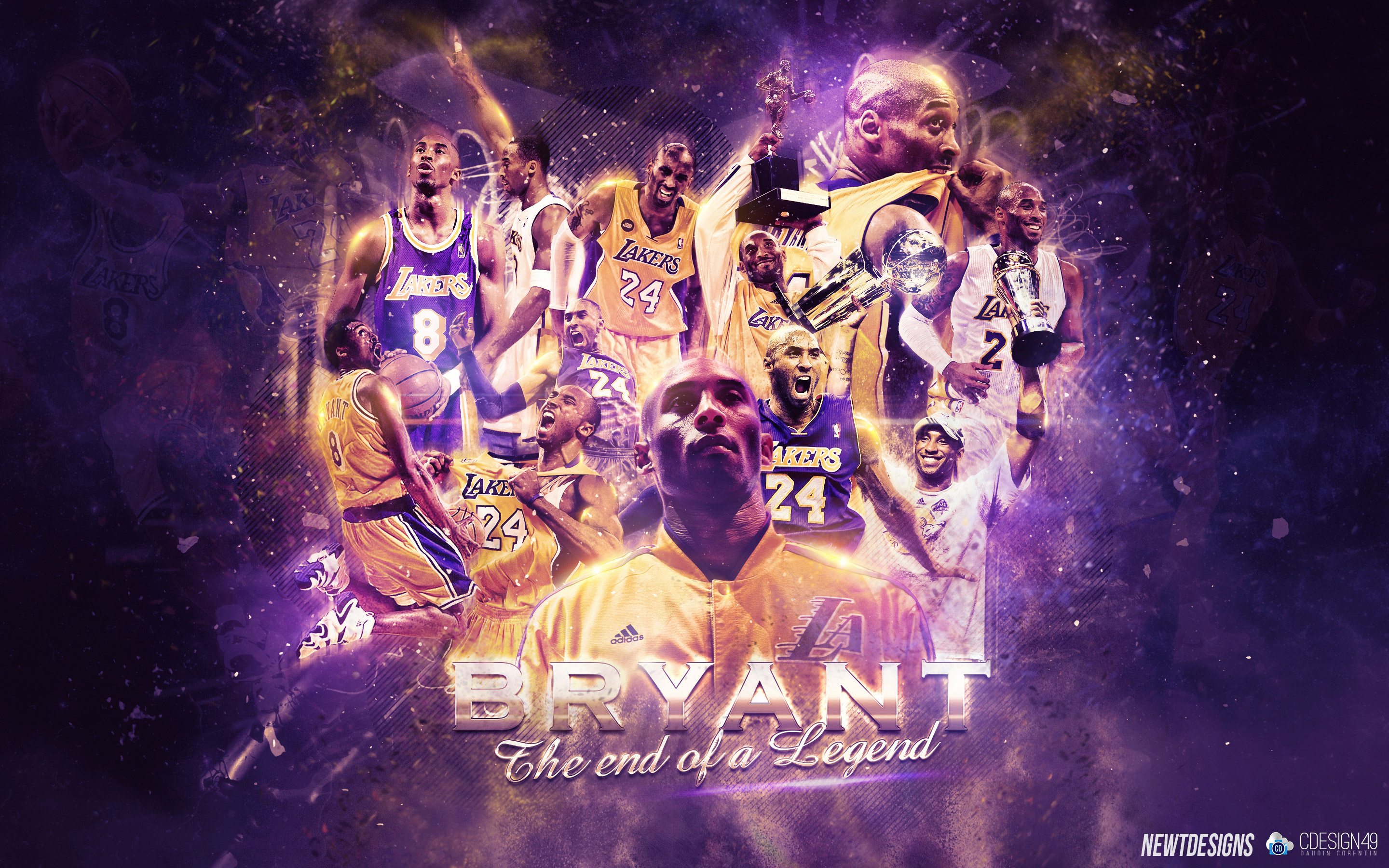 Kobe Bryant The End Of A Legend Wallpaper Basketball At