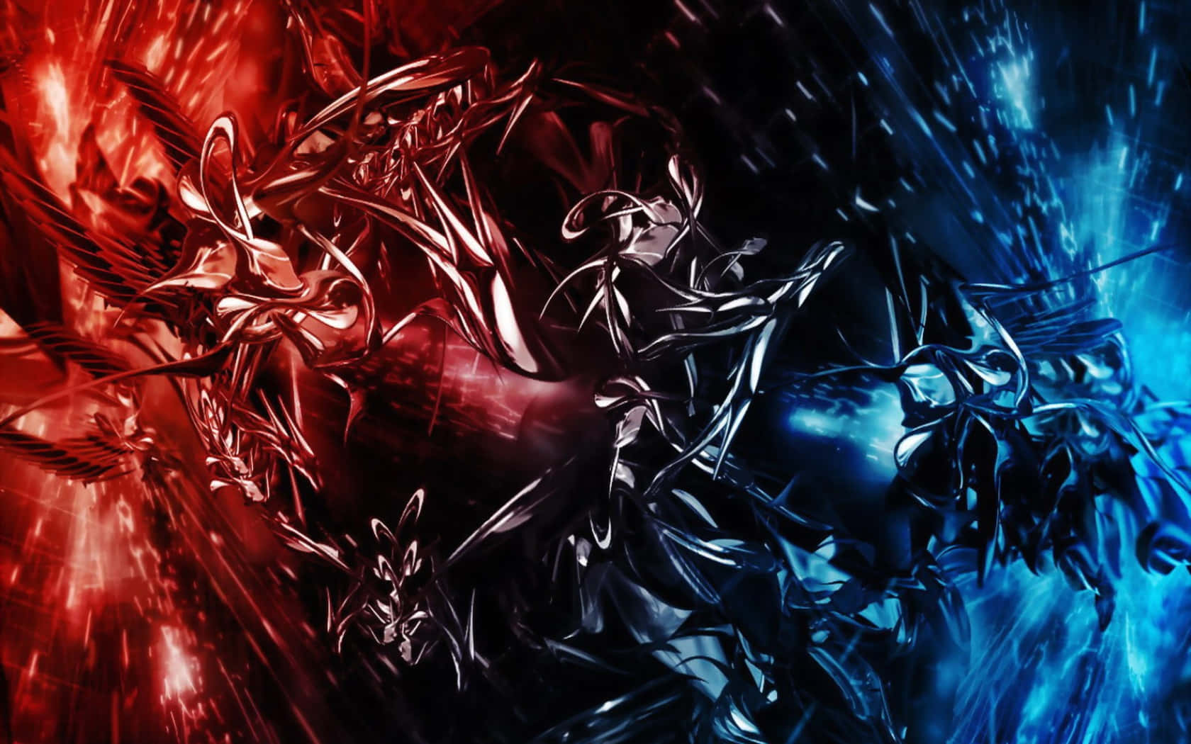 Howling Flames Wallpaper