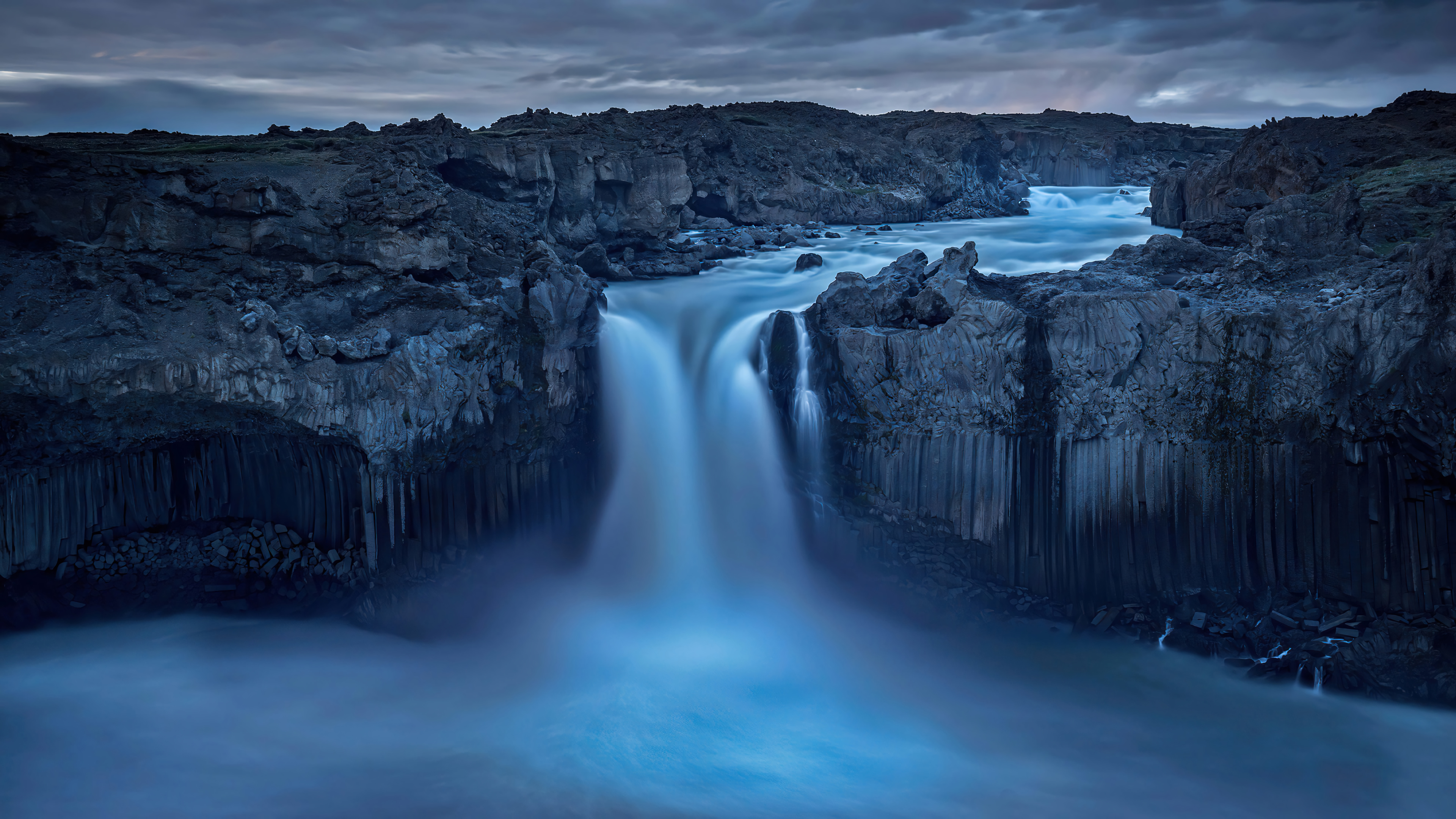 Waterfall Nature Scenery 4k Wallpaper
