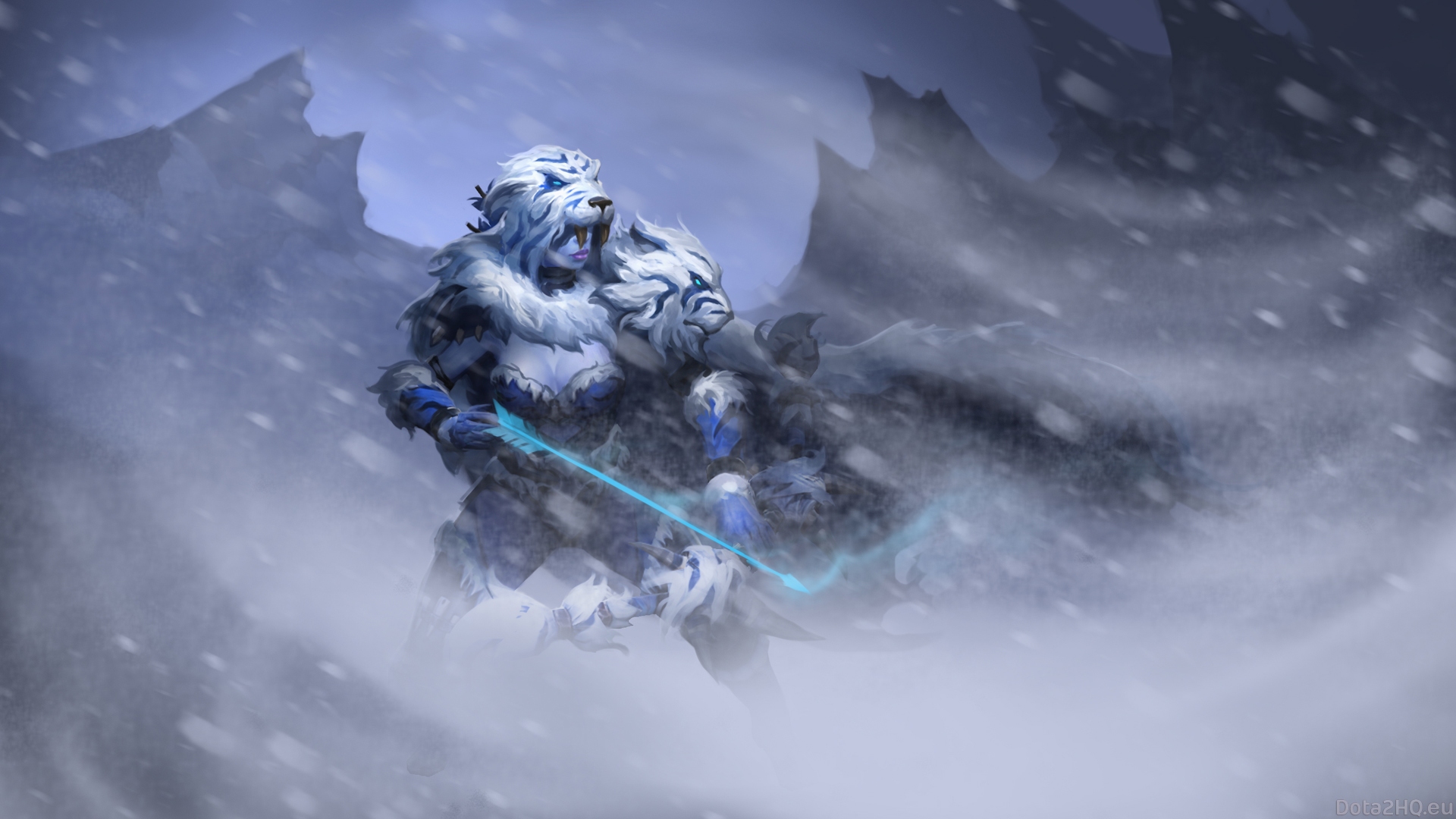 Drow Ranger Wallpaper Snowstorm Dota