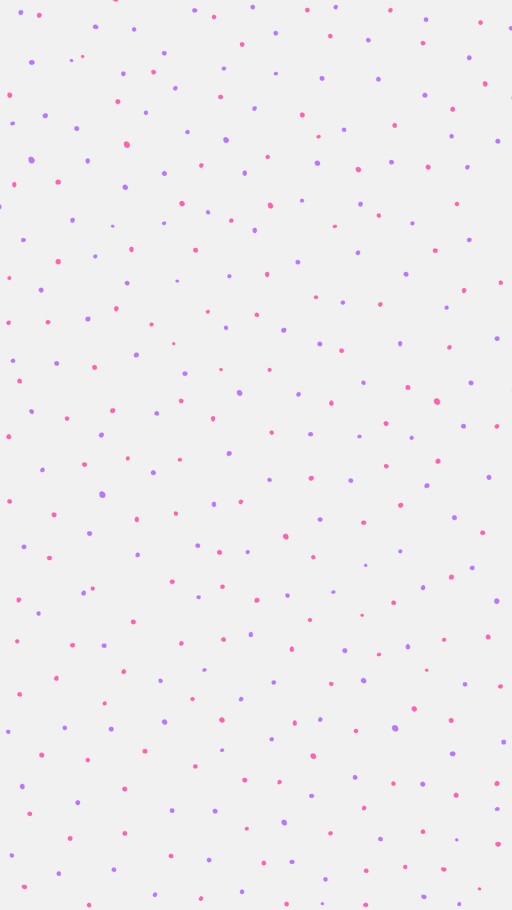 Polka Dot iPhone Wallpaper Top