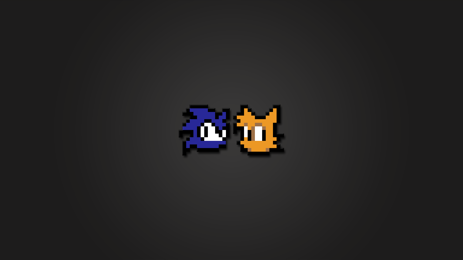 Sonic and Tails 8 bit Sprites and Pearl Bead to dos