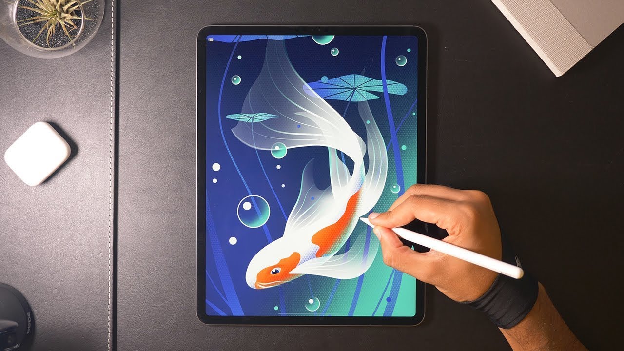 Digital Art With Procreate Koi Wallpaper