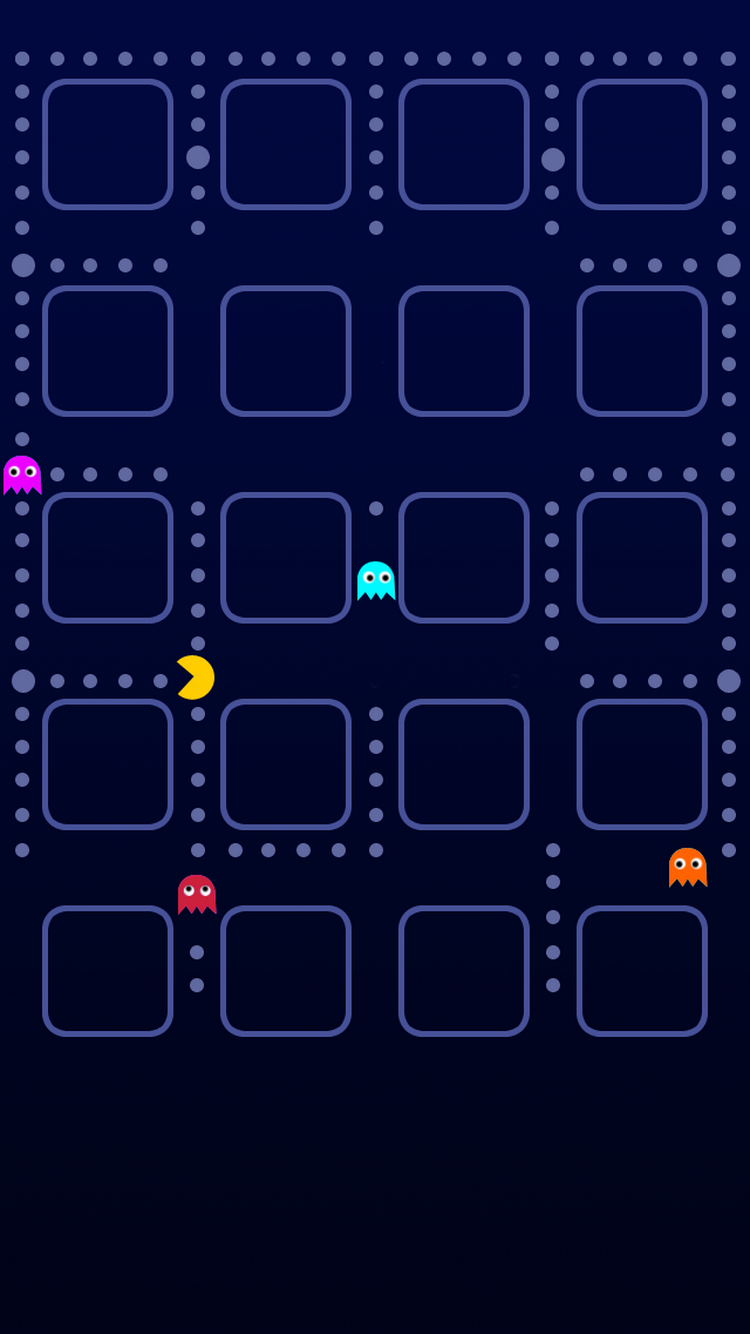 Pacman Game iPhone Wallpaper HD And