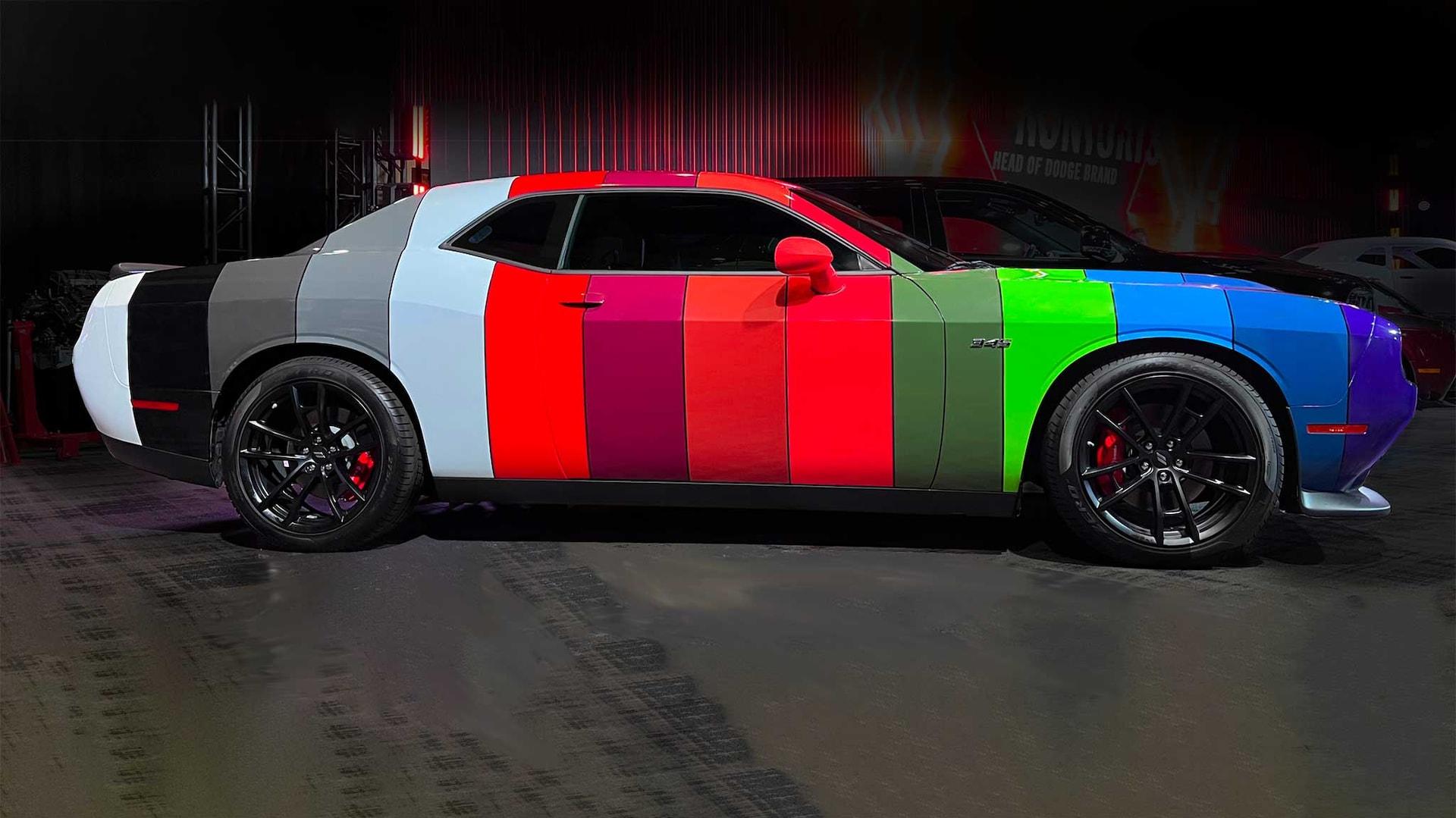 2023 Dodge Challenger Buyers Can Get a Vinyl Wrap With All 14