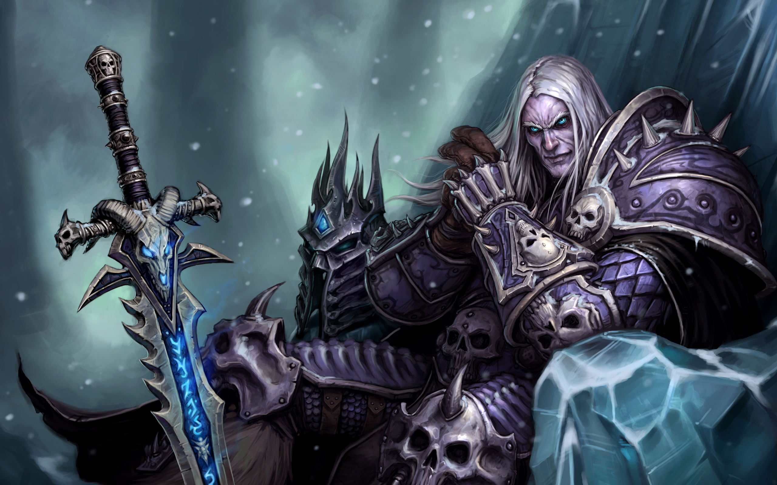 Frostmourne Sitting On A The Frozen Throne Wallpaper Photos