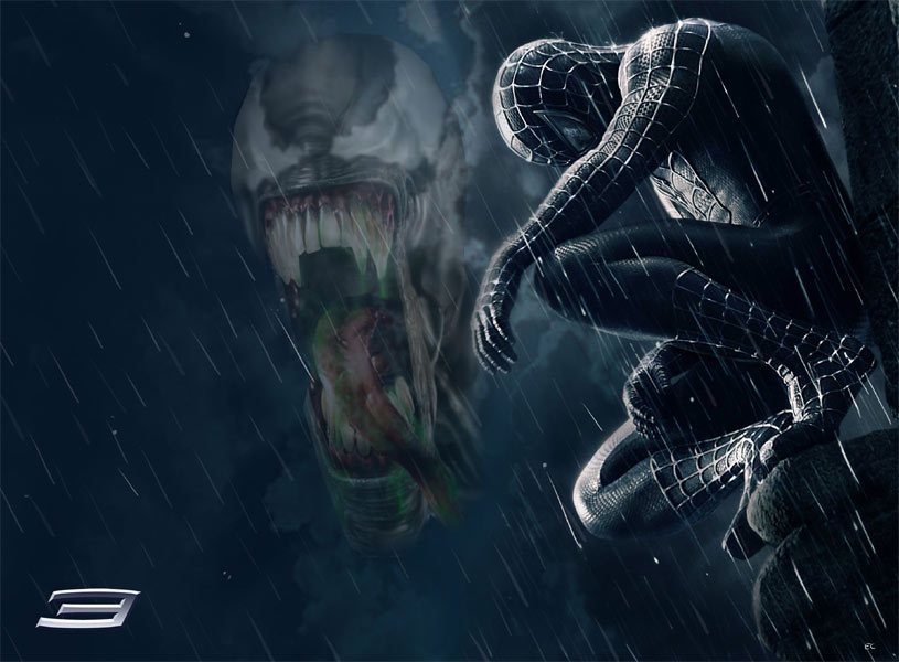 spiderman 3 venom wallpaper