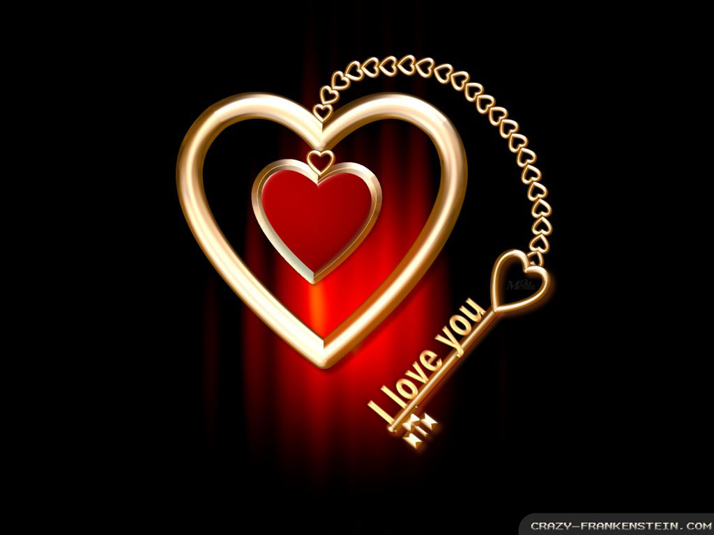 I Love You Heart HD Wallpaper Image