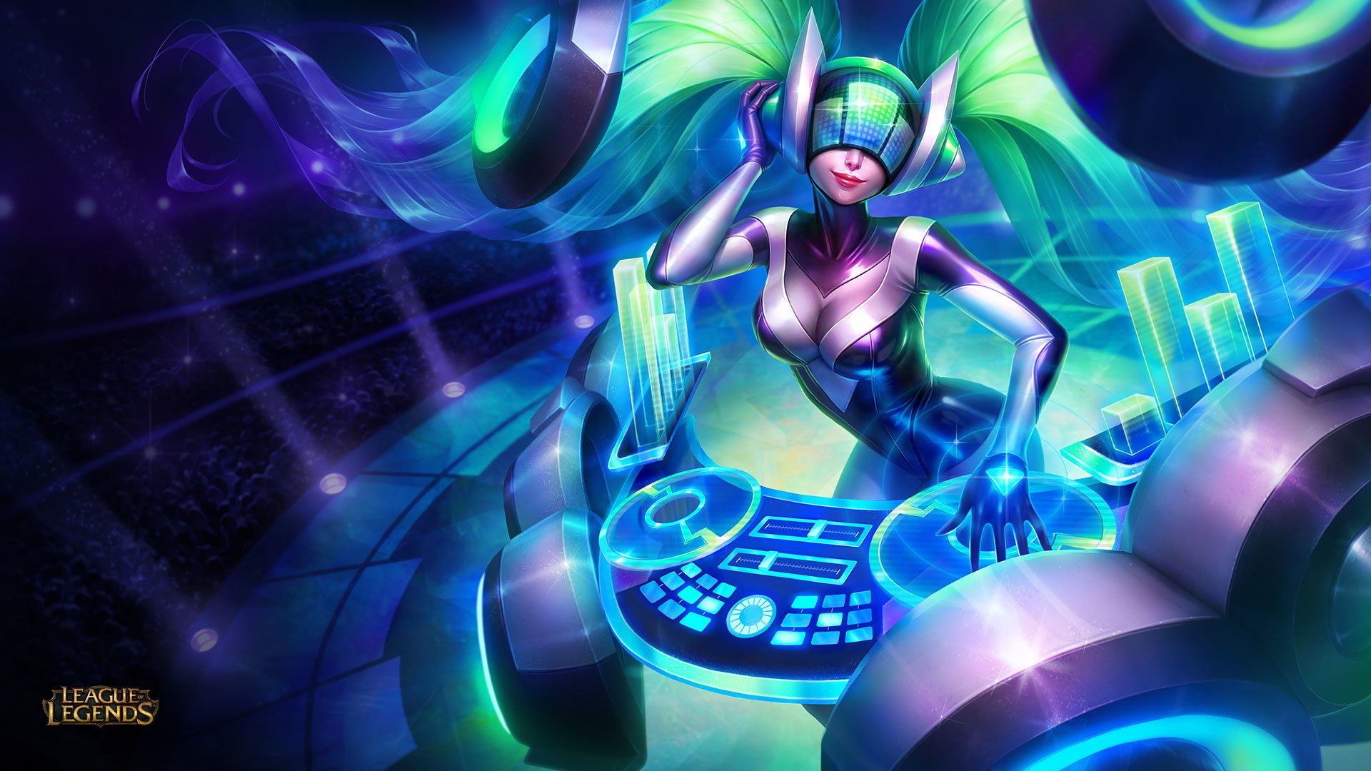 Sona League Of Legends HD Wallpaper Background Image