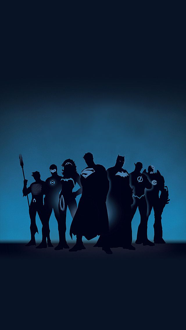 Justice League iPhone Wallpaper Heroes Found