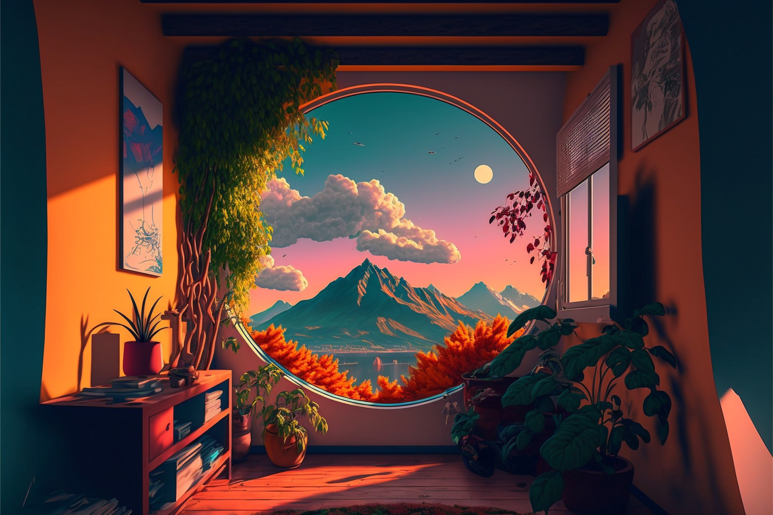 Anime Wallpaper Scenery Of