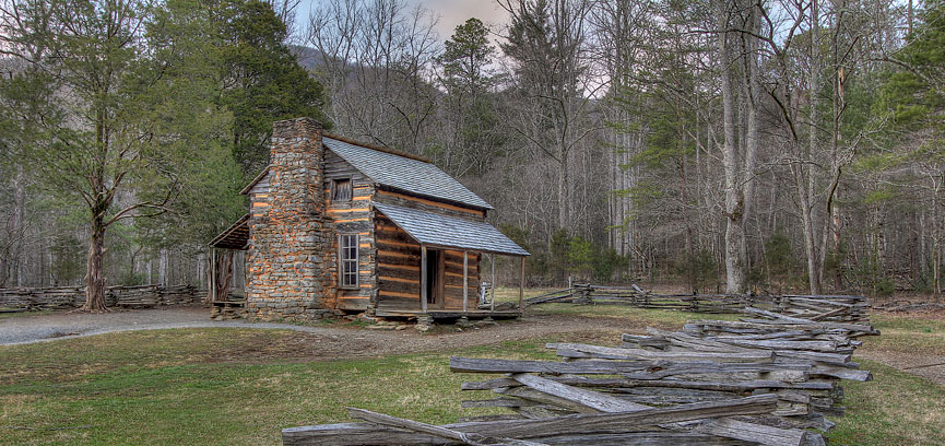 Cabin Cades Cove HD Wallpaper For Your Desktop Background Or