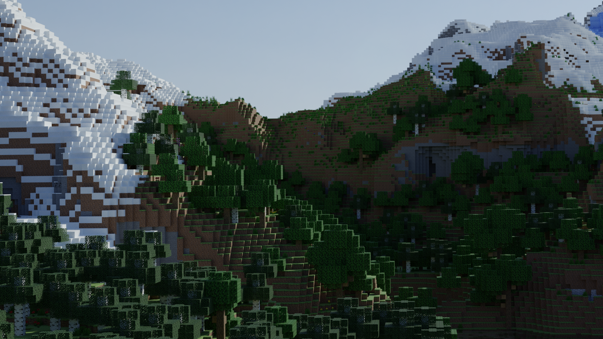 Minecraft Mountains R