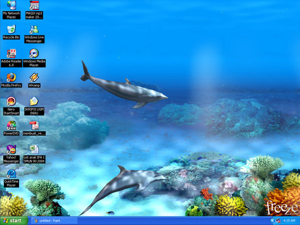 3d Desktop Wallpaper Dolphins In HD