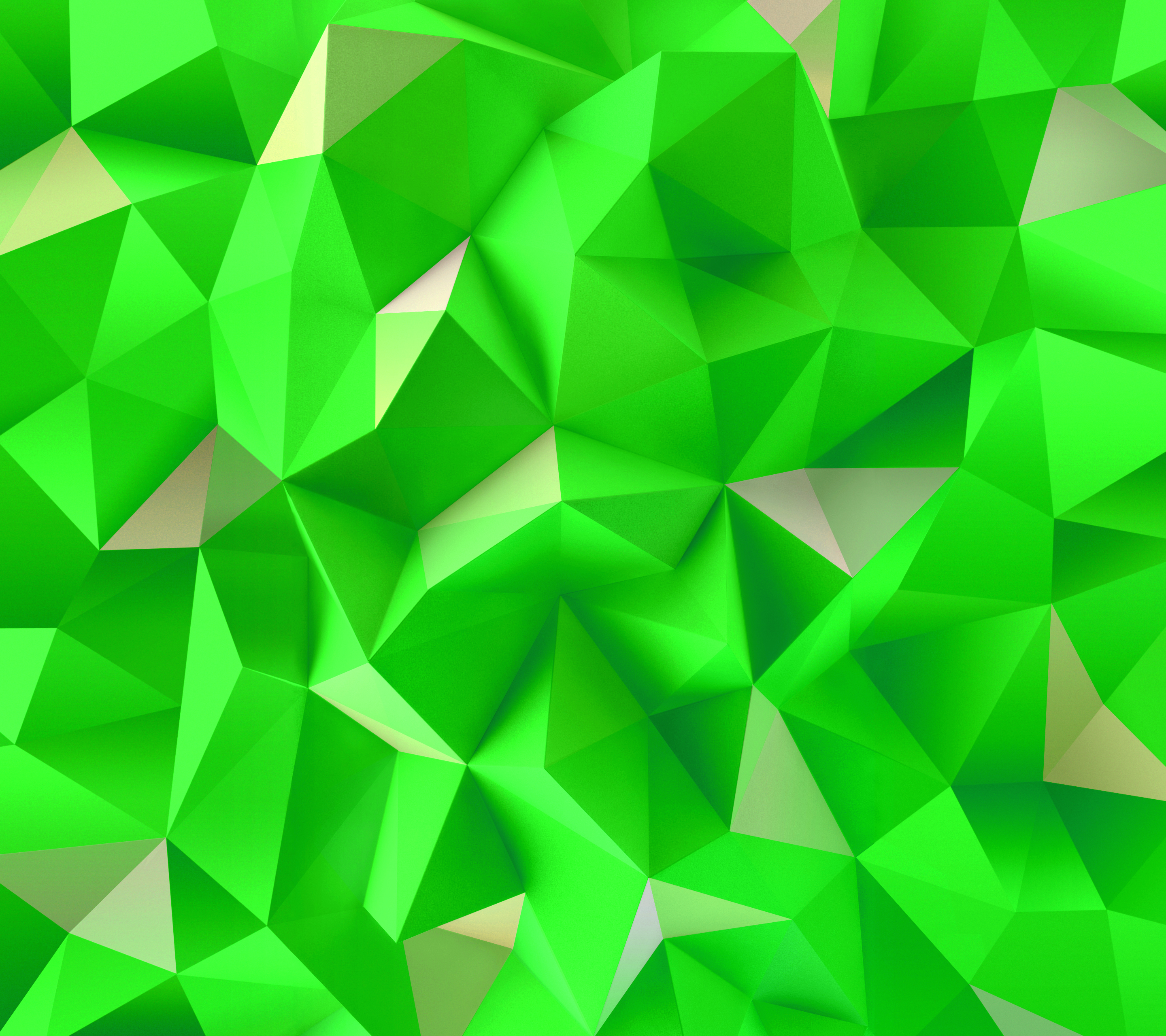 Wallpaper Lg G4 Abstraction Triangles Green