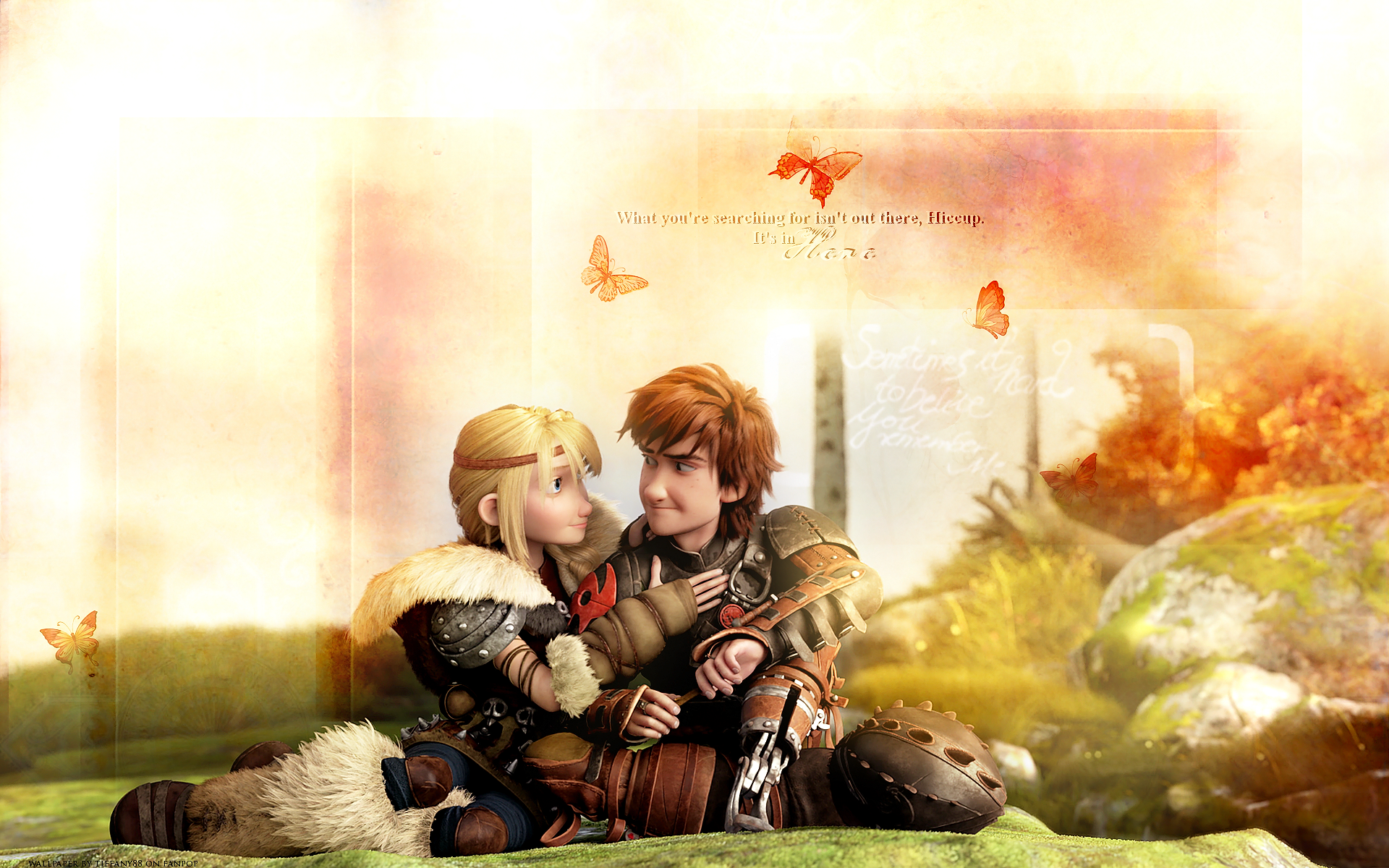 Astrid And Hiccup Background