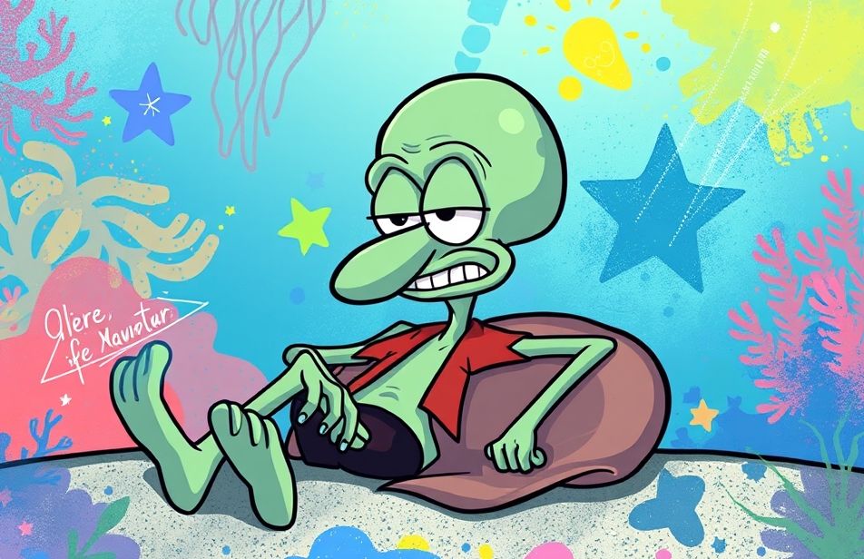 Squidward Wallpaper